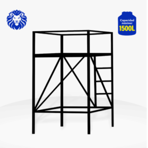 base para tanque de agua